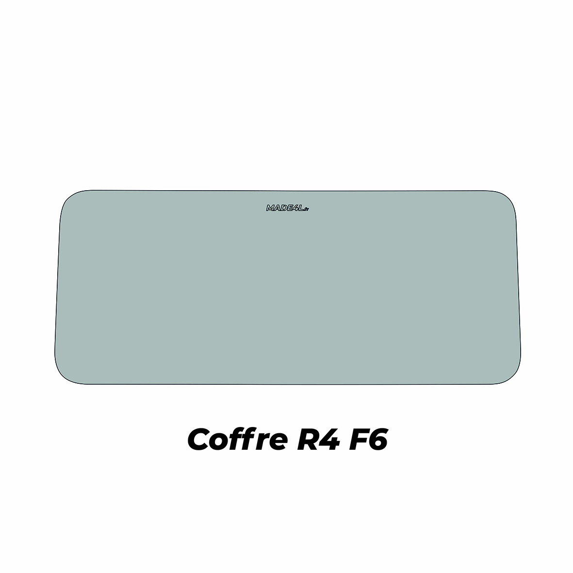 Vitre Polycarbonate Coffre Hayon Renault 4 F6