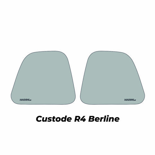 Vitre Polycarbonate Custode Renault 4L Berline