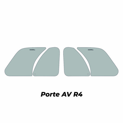 Vitre Polycarbonate Porte Avant Renault 4L F4 F6